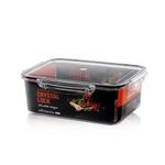 gotman Airtight Food Storage Containers 100% Tritan BPA-Free Vegetable Organizer Boxes | Microwave & Freezer Safe Food Containers with Lids | Leak-Proof Lids (101.4 OZ, Configuring With Water Drains)