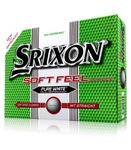 Srixon Soft Feel Golf Balls (White) - 12 Ball Pack