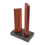 Kai STH 4.3 Shun Magnet Knife Block Walnut with Granite Base