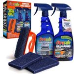Bryson Industries Grill Cleaning Kit - BBQ Grid and Grill Grate Cleanser, Exterior Cleaner, and Scrubber by Citrusafe (16 oz Each)