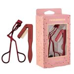 Tweezerman Vintage Rose Eyelash Curler Gift Set, Includes Lash Curler & iLashComb, (Set of 2)