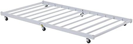 VECELO Twin Trundle Bed Frame Only/
