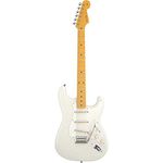 Fender Eric Johnson Stratocaster® Maple Electric Guitar, White Blonde, Maple Fretboard