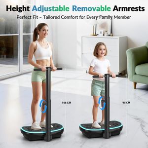 EvoSpark 4D PRO Vibration Plate – Full Body Fitness Machine