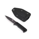 KHU Mini Fixed Blade Knife edc pocket knife Hunting Knife Survival Knife Camping Knife D2 Steel G10 Handle, Outdoor Camping Accessories Camping Gear With Kydex Sheath - 13A