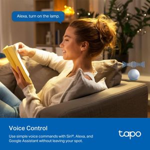 Tapo Smart Power Strip – 4 Outlets, Surge Protection, Wi-Fi Control