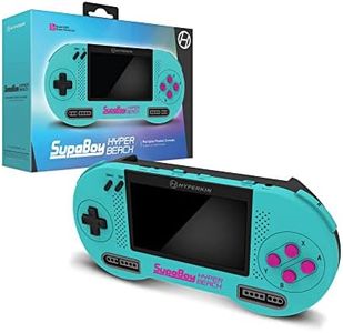 Hyperkin SupaBoy Portable Pocket Console for Super NES / Super Famicom (Hyper Beach) - Super NES;