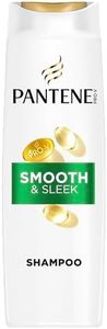 Pantene Pro-V Smooth & Sleek 3 in 1 Shampoo 600ml for Frizzy, Dull Hair. Cleanses, Detangles, and Treats Hair at the Same Time. Free From Mineral Oils and Colorants. Active Nutri-Plex Technology