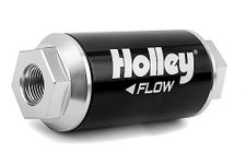 Holley 162-554 Black Billet Finish Fuel Filter