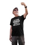 This Awesome Grandad Belongs To Personalised Mens T-shirt Gift For Grandpa