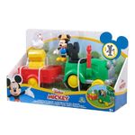 JP Mickey & Minnie JPL38734 Mickey Mouse Barnyard Fun Tractor, Multi Colour