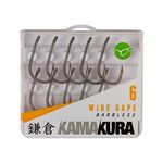 Korda Kamakura Hooks Krank or Widegape Barbed or Barbless (Widegape Barbless, 8)