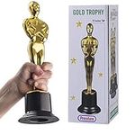 PREXTEX 10-Inch Gold Award Trophy for Trophy Awards and Party Celebrations, Award Ceremony, and Appreciation Gift