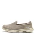 Skechers Women's GO Walk 5 Shoe, Taupe, 8 Regular US