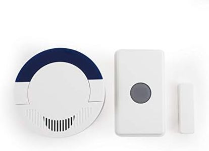 Dakota Alert UTDCR-4000 Long-Range Wireless Doorbell and Home Security Driveway Alarm System - DCR-4000 Receiver and UT-40.