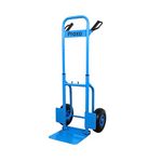 PROXA 120KG Adjustable Steel Hand Truck with Pneumatic Wheels with Knuckle Guard Handle, Used for Industry,Home,Office,Warehouse and etc.. PXA-AHT120