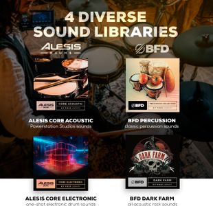 Alesis Strata Core Electric Drum Kit – Digital Drum Set