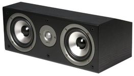 Polk Audio CS1 Series II Center Channel Speaker | Unique Design | Stand Alone or a Complement to Monitor 40, 60, and 70 Speakers | Detachable Grille | Black