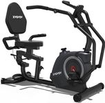 Recumbent Exercise Bike, Recumbent Stationary Bike for Home, Recumbent Bike with 400LB Weight Capacity Whisper-Quiet 16 Levels Magnetic Resistance Heart Rate and Multi-Function LCD Comfortable Seat
