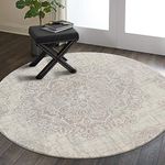 Lahome Medallion Round Rug - 4ft Wa