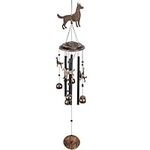 VP Home 40" H Dogs Wind Chimes for Outside, Unique Dog Memorial Windchimes for Outdoor Decoration Garden Decor, Animal Wind Chime is a for Women, Mom, Grandma, Unisex