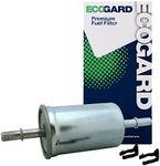 ECOGARD XF65481 Premium Fuel Filter Fits Ford Explorer 4.0L 2003-2010, F-150 5.4L 2006-2009, F-150 4.6L 2006-2009, Edge 2.0L 2015-2020, Mustang 4.0L 2005-2010, F-250 Super Duty 5.4L 2005-2010