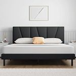 Molblly Twin Bed Frame Upholstered 