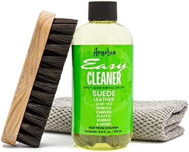 Angelus Shoe Cleaner Kit - Easy Cleaner Kit for Sneakers - Safe on All Fabrics- Made in USA- 8.6 Ounces