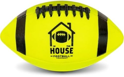U Scored Sports in The House Football – Soft Indoor Football for Kids (Ages 3+) & Adults | Lightweight & Safe for Inside Play | Perfect for Rainy Days, Dorm Rooms, Living Rooms & More | Gift for Boys