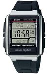 Casio] Watch Wave Septer [Japan Import] Radio Clock Super Illuminator Type WV-59R-1AJF Black