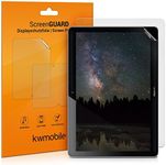 kwmobile Screen Protector Compatible with Huawei MediaPad T3 10 Screen Protector - 2x Anti-reflective Matte Film for Tablet