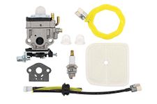 MOTOKU Carburetor Air Filter Fuel Line Kit for Echo Prolite PB-260L Backpack Blower HCA-260 HCA-261 PE-260 PE-261 PPT-260 PPT-261 SHC-260 SHC-261 SRM-260 SRM-260S SRM-260SB SRM-260U Trimmer