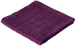 DII Cotton Terry Windowpane Dish Cloths, Machine Washable and Ultra Absorbent Kitchen Bar Towels