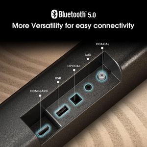 Hisense 5.1 Soundbar – AX5100G, Black Surround Sound System