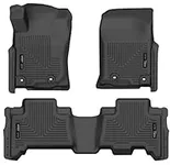 Husky Liners — Weatherbeater | Fits 2014 - 2024 Lexus GX460, Fits 2013 - 2024 Toyota 4Runner - Front & 2nd Row Liner - Black, 3 pc. | 99571