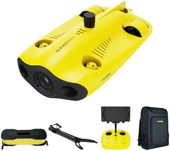 Gladius MINI S Upgraded Professional Underwater Camcorders, with 4k Resolution + EIS Anti-Shake Camera, Remote Control and App Remote Control, Prevent Motor Jams' Patent Technology Dive to 660ft