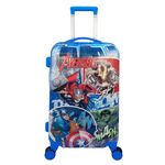 JUNIOR JOE 24 Inch 360 Degree Rolling Wheels Travel Trolley Suitcase for Kids (Luggage-3)