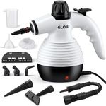 GLOIL Handheld Steam Cleaner, Steamer for Cleaning, Multipurpose Portable Steam Cleaners for Home Use with Safety Lock and 10 Accessory Kit to Remove Grime, Grease, and More, Save Time and Effort