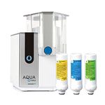 AquaTru Connect Countertop Water Filter Purification System with Exclusive 4 - Stage Ultra Reverse Osmosis Technology (No Plumbing or Installation Required) | BPA Free