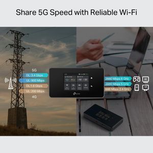 TP-Link 5G Mobile Router – High-Speed Portable WiFi Hotspot