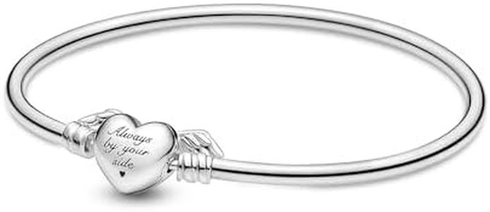 Moments Winged Heart Bangle Bracelet