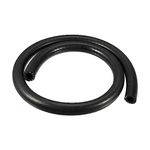 X AUTOHAUX Car Silicone Vacuum Tubing Hose Line Black ID 14mm 3.28ft Length