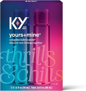 K-Y Yours + Mine Couples Personal Lubricants, 3 Ounce (Pack of 2)