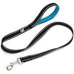 Happilax Premium Reflective Dog Lead, Padded Strap, Robust Nylon, Black, 1.20 M