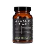 KIKI Health Organic Irish Sea Moss Capsules | Sustainably Sourced, Rich in Iodine for Thyroid Support, Optimal Nutrient Potency, Convenient Vegan Capsules | Promotes Holistic Wellness | 90 Vegicaps