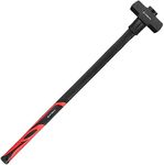 INTERTOOL 6 lbs Sledgehammer, Demolition, Stake Driving, Reinforced Steel, 36” Shock Absorbing NonSlip Handle HT-0243