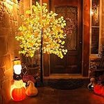 Ruidazon 6 FT Fall Lighted Ginkgo T