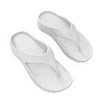 luoluoluo Women's Orthopedic Sandals Slippers Ladies Thong Flat Sandal Arch Support Flip Flops Slides Beach Pool Slippers Summer Sliders Outdoor Flip-Flops Comfort Sandals Breathable Non Slip Slider