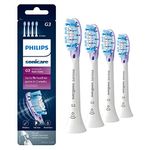 Philips Sonicare Premium Gum Care replacement toothbrush heads, HX9054/65, BrushSync technology, White 4-pk