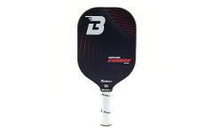 BOOMA Control Carbon Series Pickleball Paddle | USAPA Approved | 16 mm | Honeycomb Polypropylene Core | 18K Carbon Fiber Surface | Premium Grip | High Performance Pickleball Racket (Red)